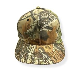NEW Realtree Signatures Snapback Hat Cap Adult One Size Camo Camouflage Hunting